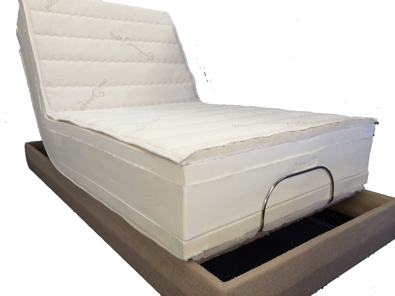 11" Firmer Best Quality Electric Adjustable Bed Firmest Latex Mattress